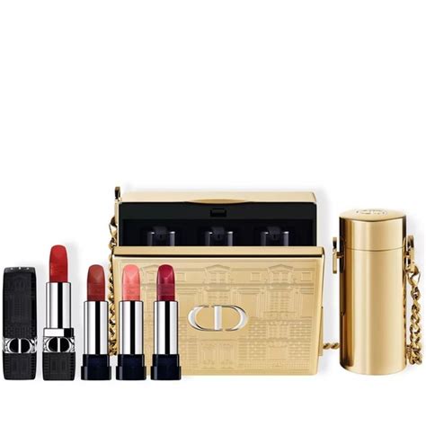 dior lipstick handbag|christian dior lipstick set bag.